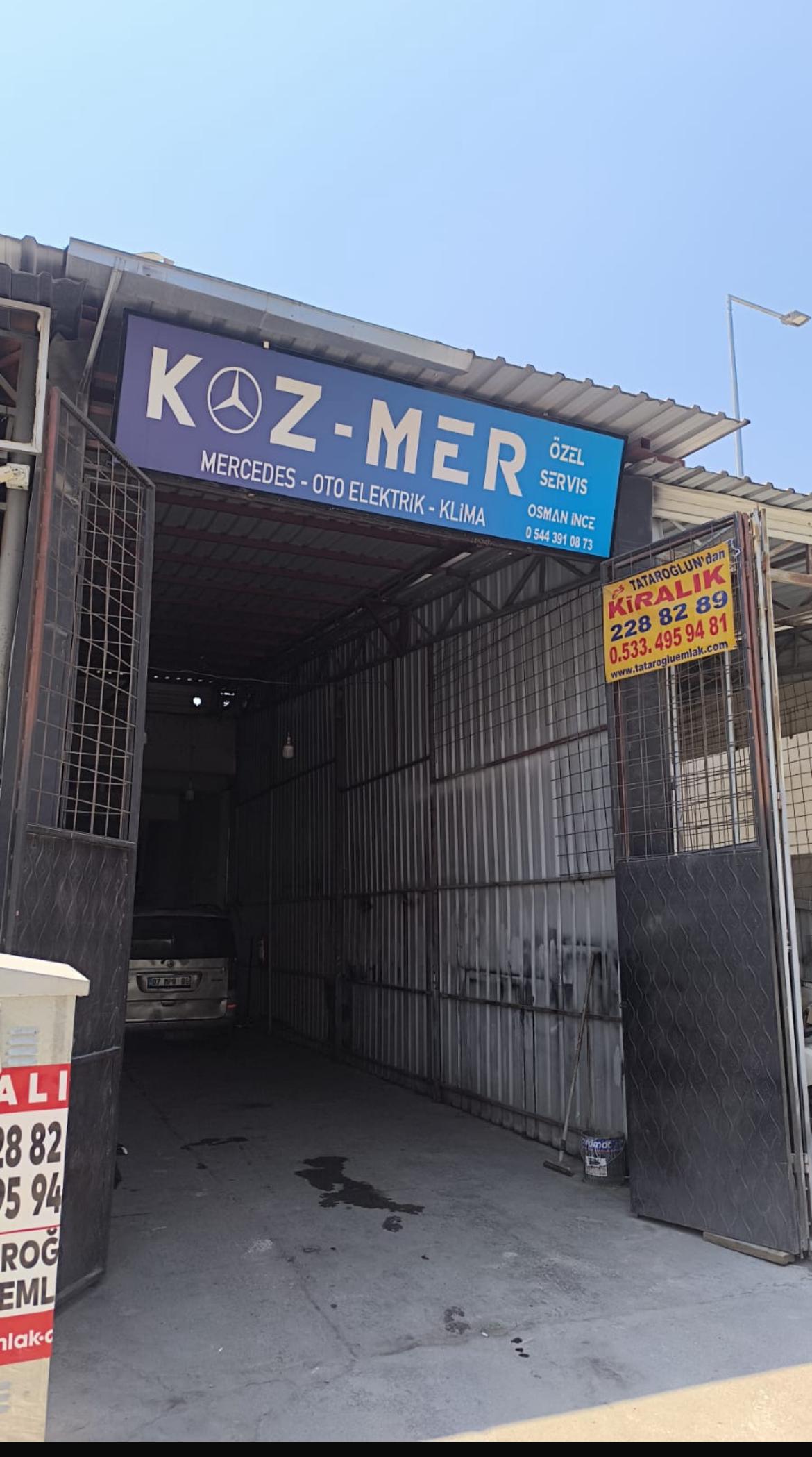 Antalya yeşil sanayide 175 metre kiralık dükkan